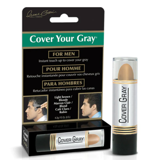 Cover Your Grey Men Touch Up Stick lysebrun