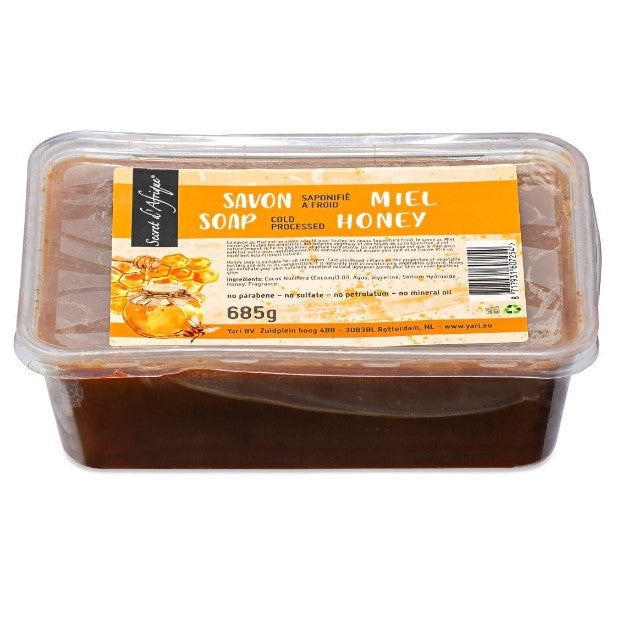 Hemmelig d'Afrique Soap Honey Cold Behandlet 685g