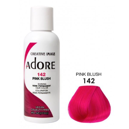 Adore Semi Permanent Hårfarge 142 Pink Blush 118ml