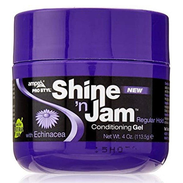 Ampro Shine'n Jam Conditioning Gel vanlig hold 4 oz