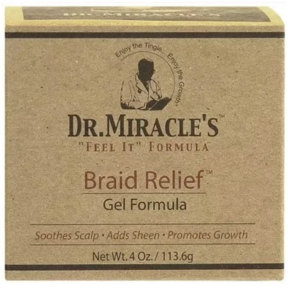 Dr. Miracle's Braid Relief Gel Formula 114G