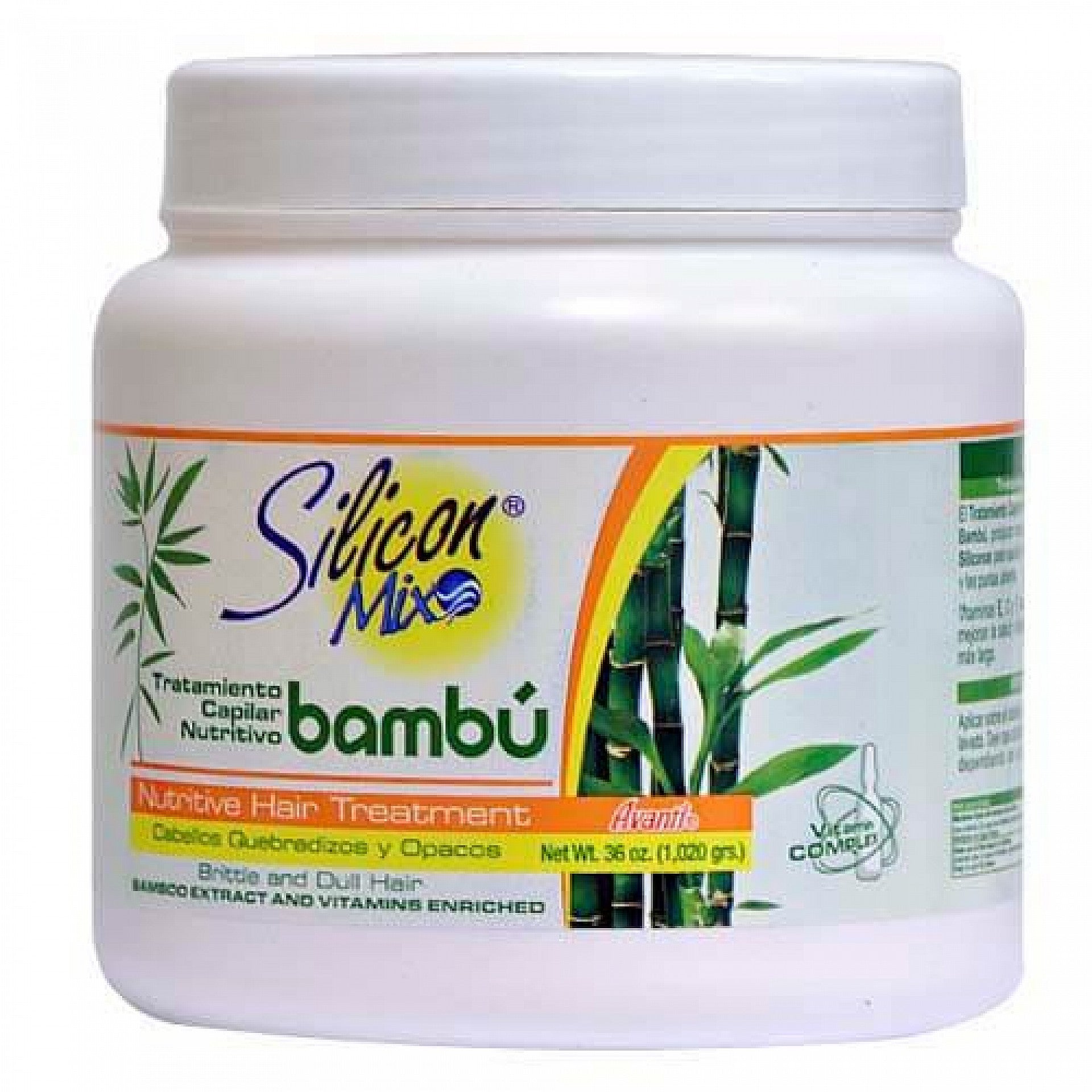 Silisium mix bambus næringshårbehandling 36oz