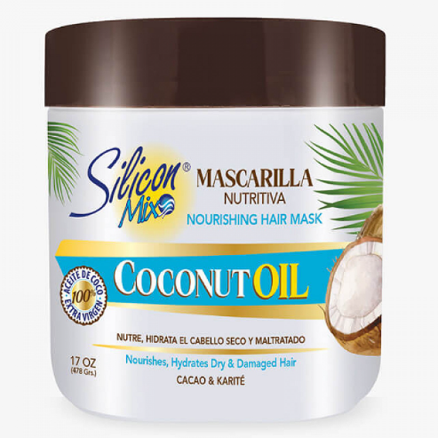 Silisiumblanding kokosnøttolje nærende hårmaske 17oz