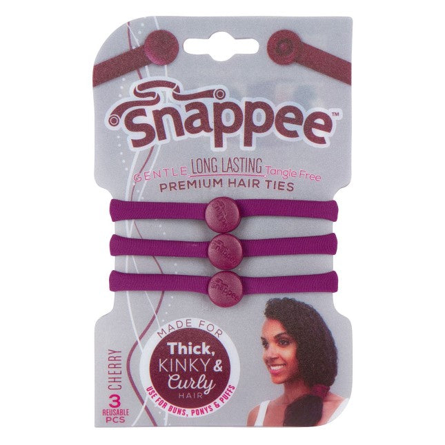 Snappee Cherry Gentle Langvarig Tangle Free Premium hårbånd
