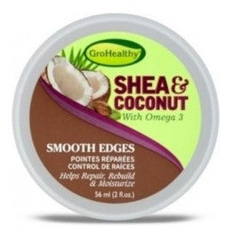 GroHealthy Shea & Coconut glatte kanter 56ml