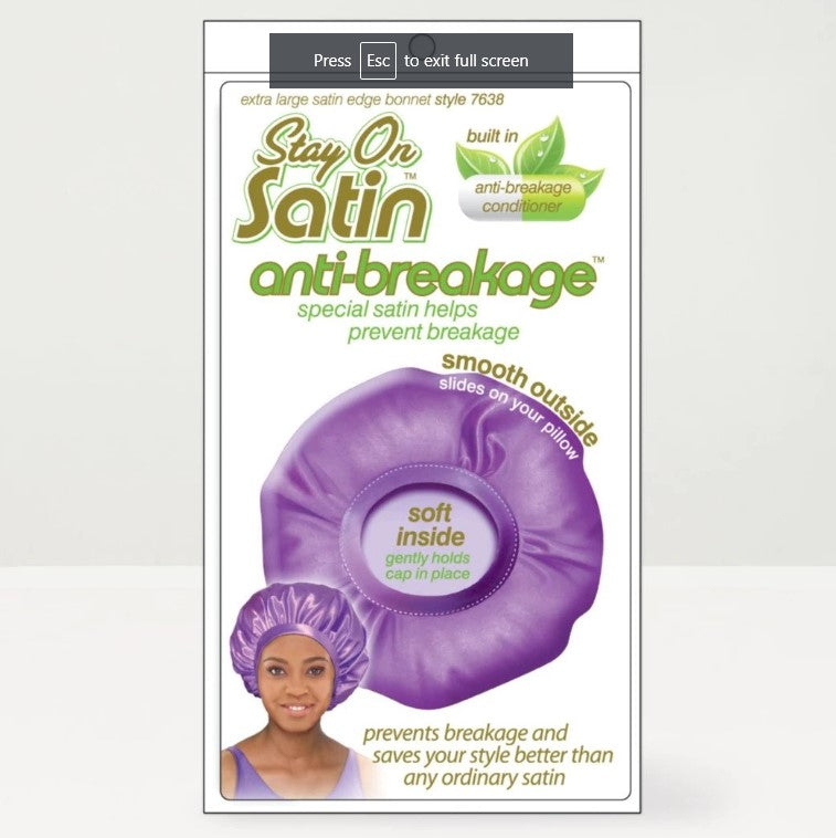 Stay On Satin #7368 Anti-Breakage Pannet Extra Large