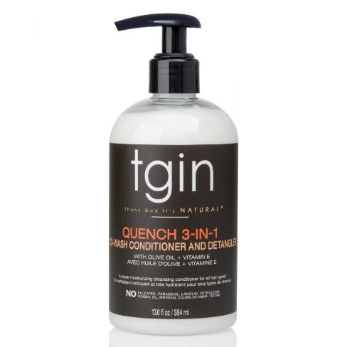 Tgin Qunch 3in1 Co-Wash Conditioner og Detagler 13Oz