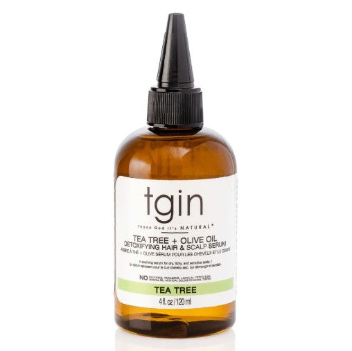 TGIN T-Tree & Olive Oil Avgiftende hår & hodebunnsserum 4oz