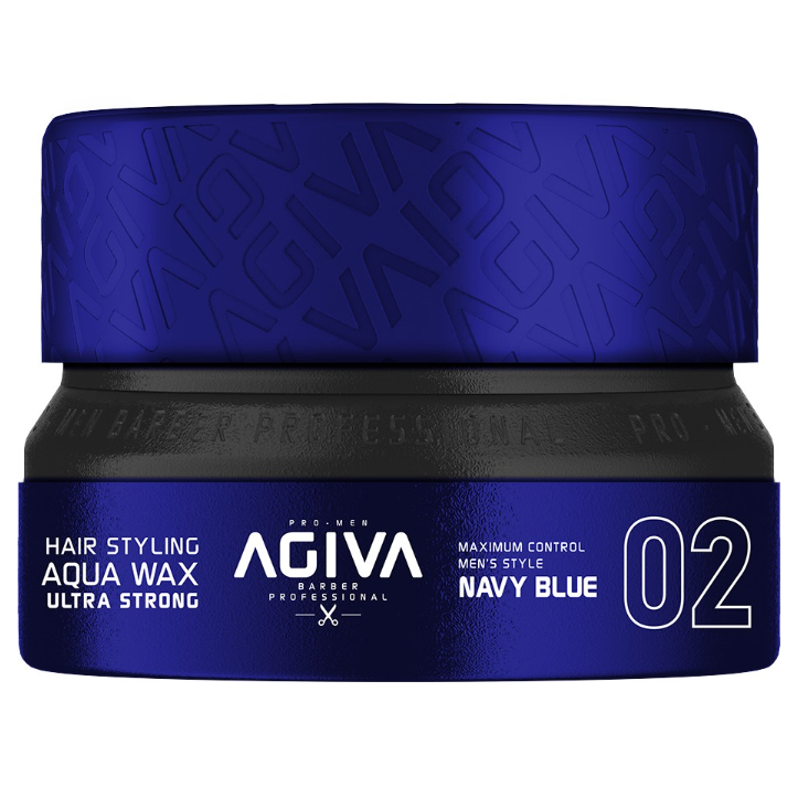 Agiva Styling Hair Wax Aqua Ultra Strong 155ml - Marineblå #2