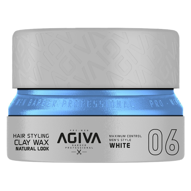 Agiva Styling Hair Clay Wax 155ml - Hvit #5
