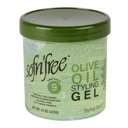 Sof n'free styling gel oliven 15 oz
