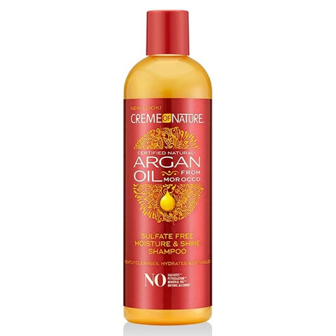 Creme of Nature Argan Oil Moisture &amp; Shine Shampoo 12 oz 