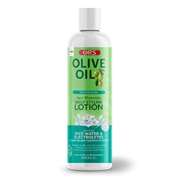 Ors Olive Oil Max Moisture Rice Water Styling Lotion 473ml