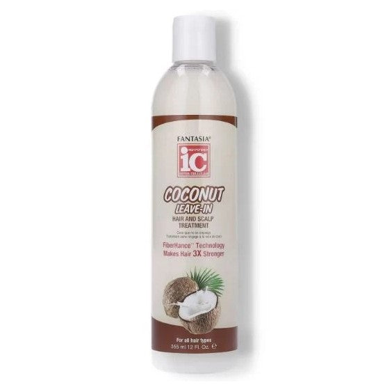 IC Coconut Leave-in hår og hodebunnsbehandling 12oz