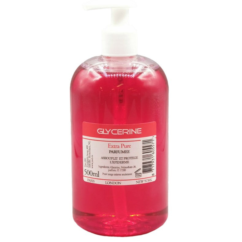 Glyserin ekstra ren (rød) 500 ml