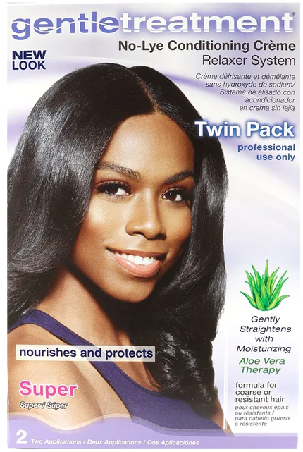 Gentle Treatment No-Lye Conditioning Cream Super Relaxer Twin Pack