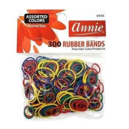 Annie Gummibånd Farge 300 stk 