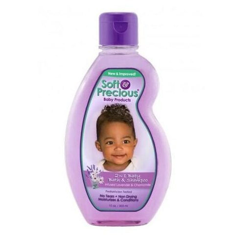 Soft &amp; Precious 2N1 Baby Bath &amp; Conditioning Shampoo 296ml 