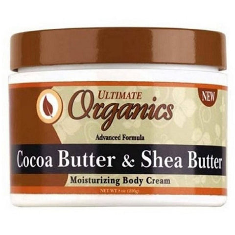 Ultimate Organic Cocoa &amp; Shea Butter Body Cream 216 gr