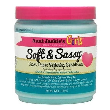 Tante Jackie's Curls & Coils Girls Soft & Sassy Super Duper Softing Conditioner 426gr 