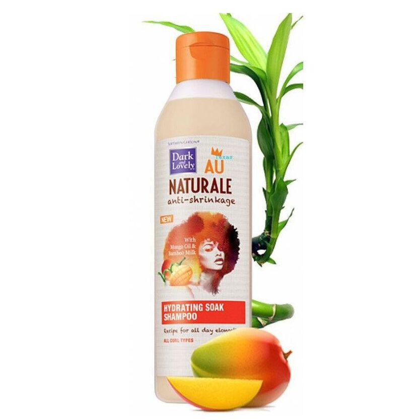 Mørk og nydelig Au Naturale Hydrating Soak Shampoo 13,5 oz 