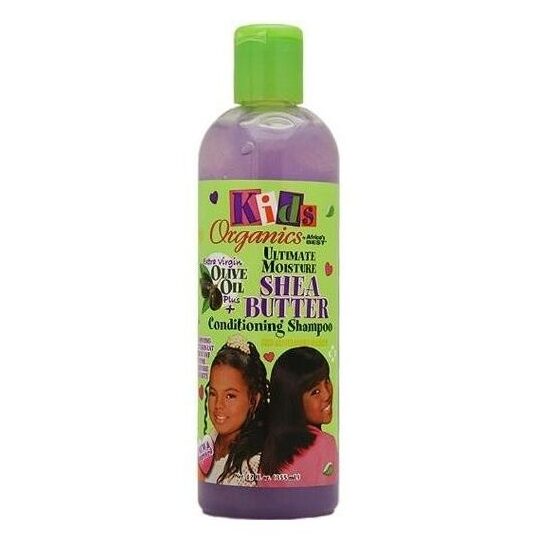 Afrikas beste organiske Shea Butter Conditioning Shampoo for barn - Ultimate Moisture 12 oz 