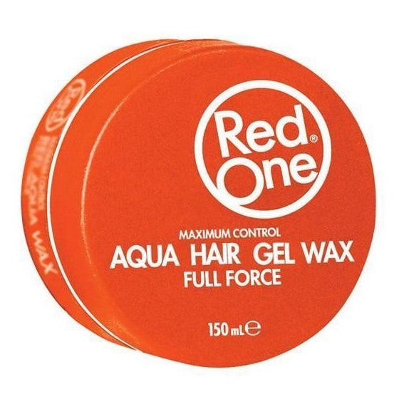 Rød en aqua hår gel voks oransje 150 ml
