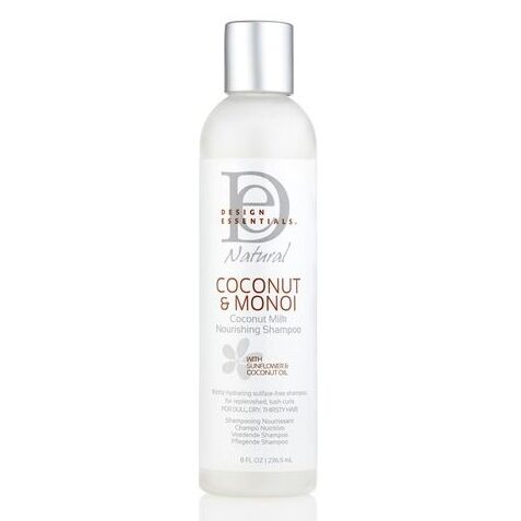 Design Essentials Coconut &amp; Monoi Milk Nourishing Shampoo 8oz 