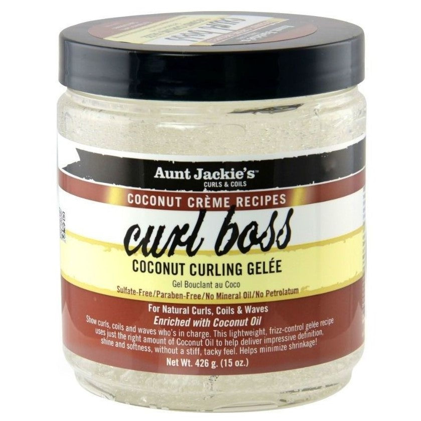 Tante Jackie's Coconut Creme Recipes Curl Boss Coconut Curling Gel 443ml 