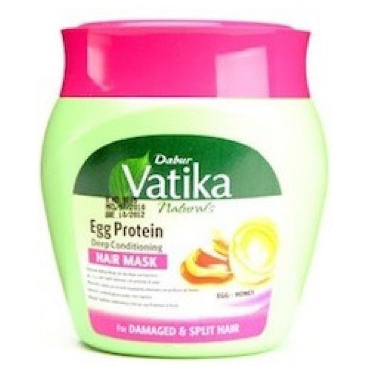 Dabur vatika egg protein dyp konditionerende hårmaske 500 gar