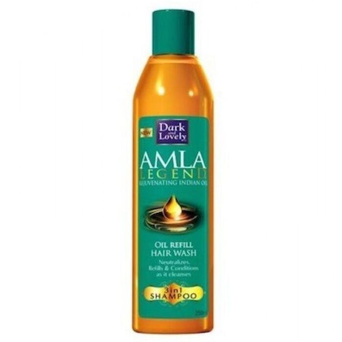 Mørk og herlig Amla Legend 3n1 sjampo 250 ml 