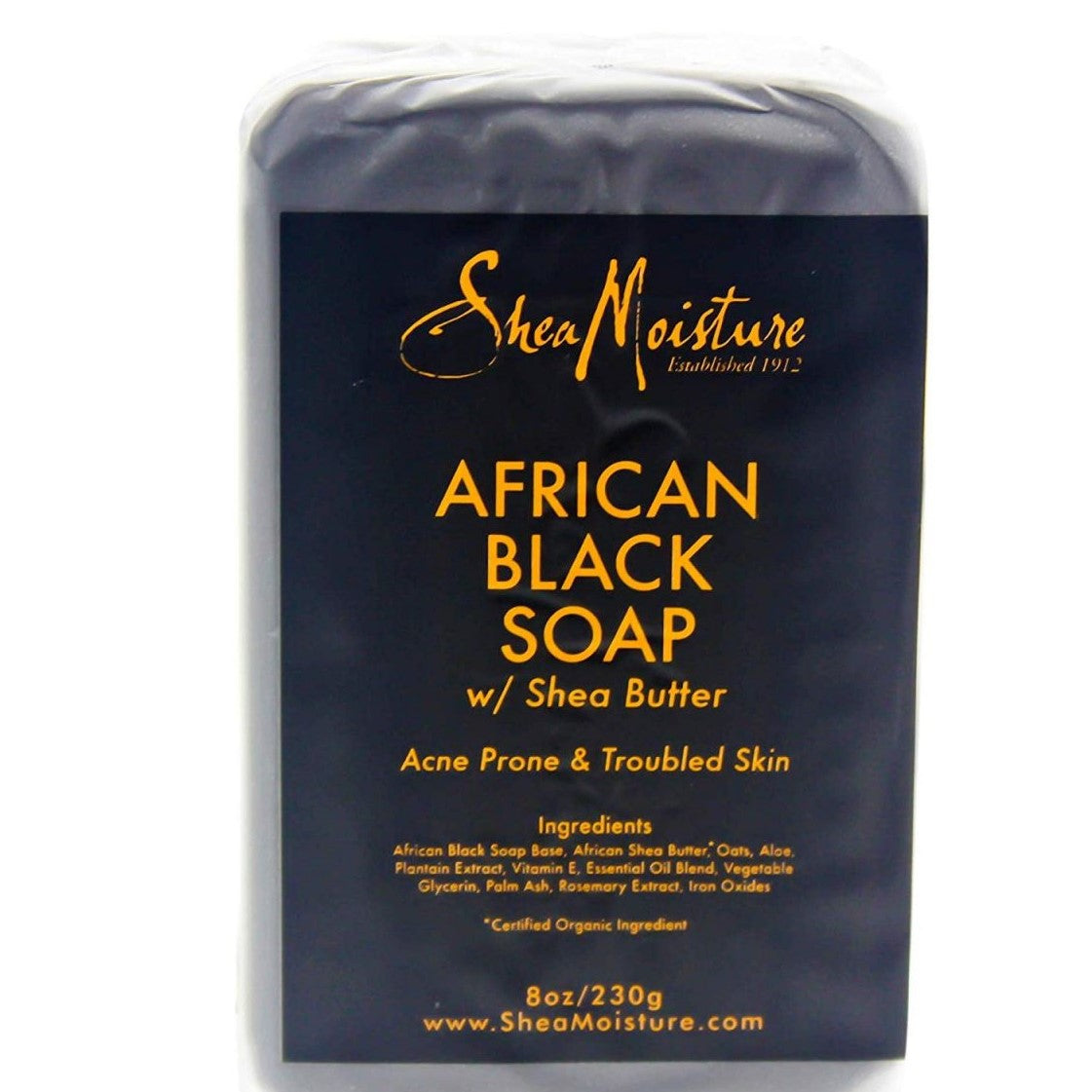 Shea Moisture African Black Soap Soap Bar 230 Gr