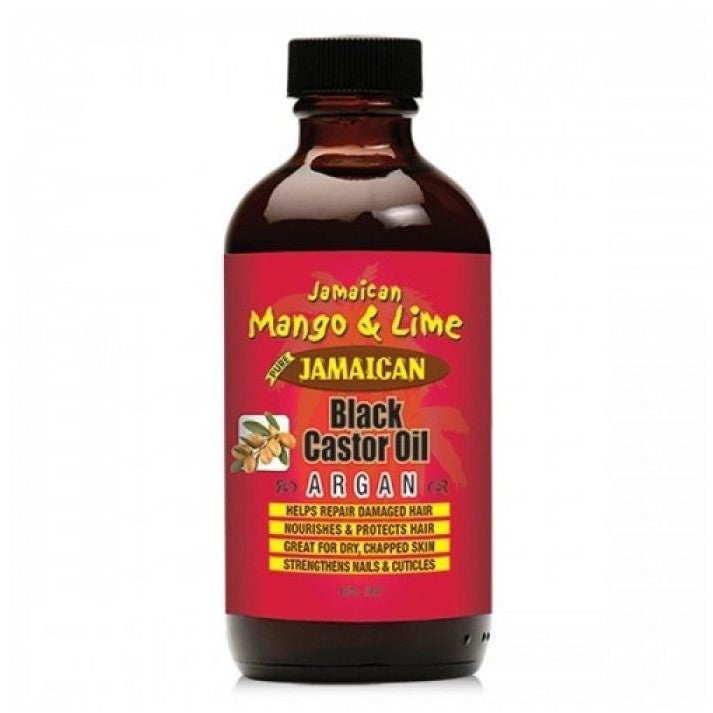 Jamaicansk Mango & Lime Svart Castor Oil Argan 118 ml 