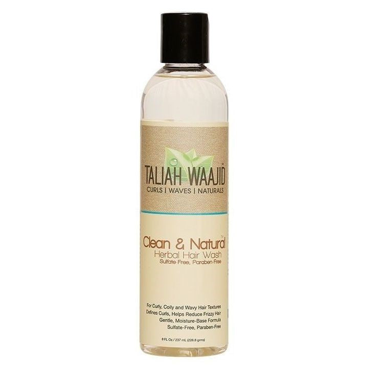 Taliah Waajid Curls Waves And Naturals Clean & Natural Urte Hårvask 237 ml 