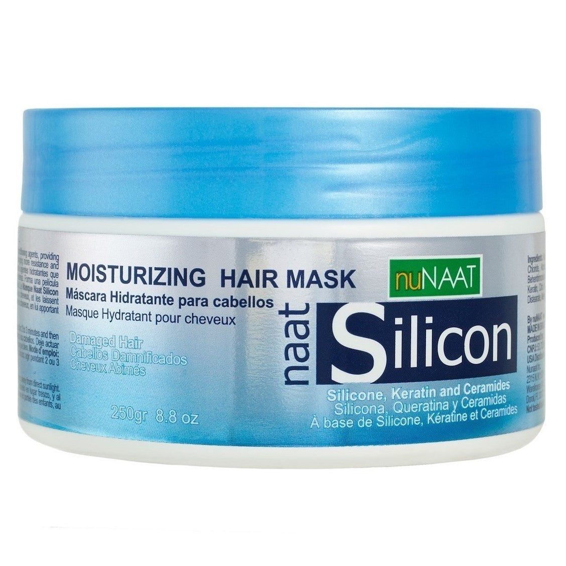 Nunath ikke silisium fuktighetsgivende hårmaske ౨౫౦ malt