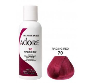 Adore semi permanent hårfarge 70 Raging Red 118ml