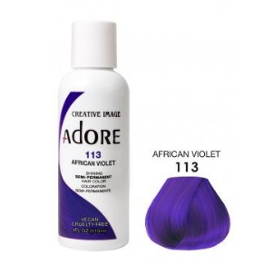 Adore Semi Permanent Hårfarge 113 African Violet 118ml 