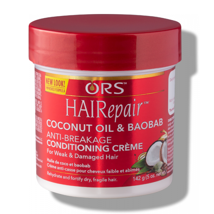 ORS Hairrepair Kokosolje & Baobab Anti-Breakage Cream 142gr 