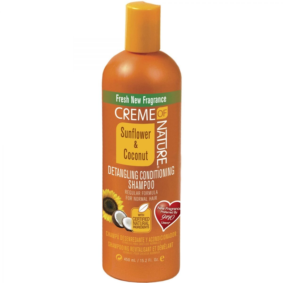Creme of Nature Sunflower & Coconut Detangling Conditioning Shampoo 32 oz 