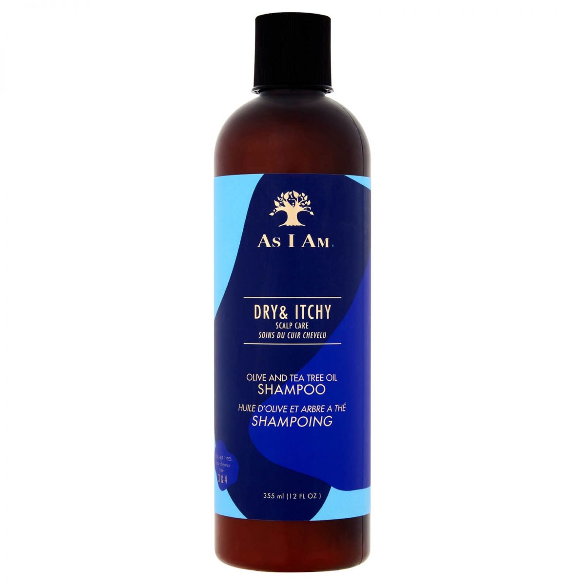 Mens jeg er tørr og kløende hodebunnspleie Olive og Tea Tree Oil Shampoo 355ml - helse