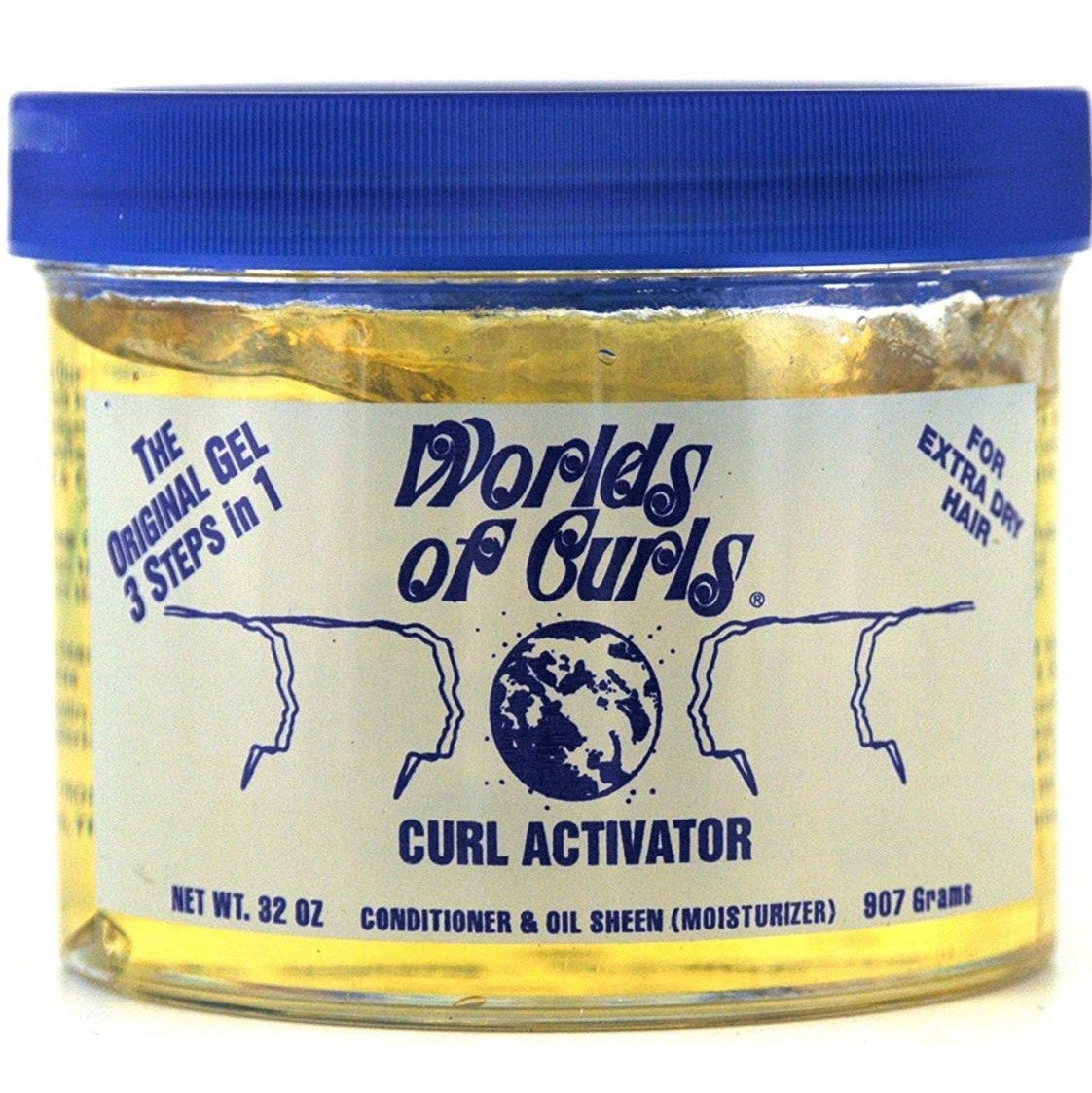 World Of Curls Curl Activator Gel for ekstra tørt hår 32 Oz 