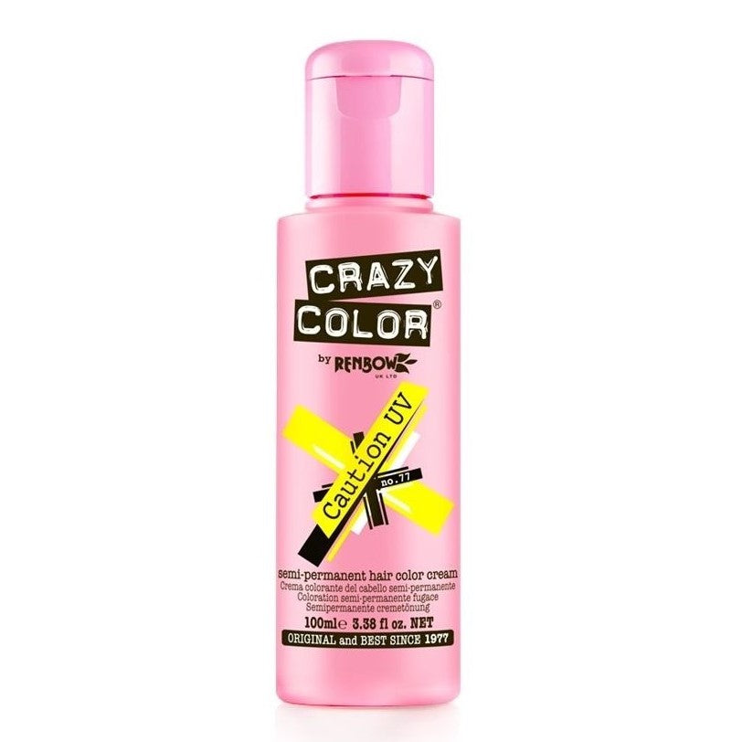 Crazy Color Caution UV 77 Semi Permanent Hårfargekrem