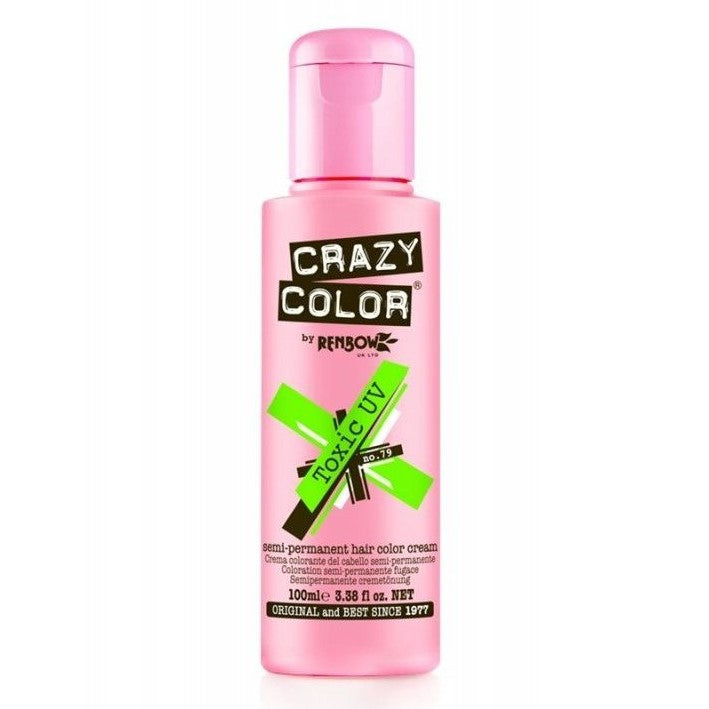 Crazy Color Toxic UV 79 semi-permanent hårfargekrem