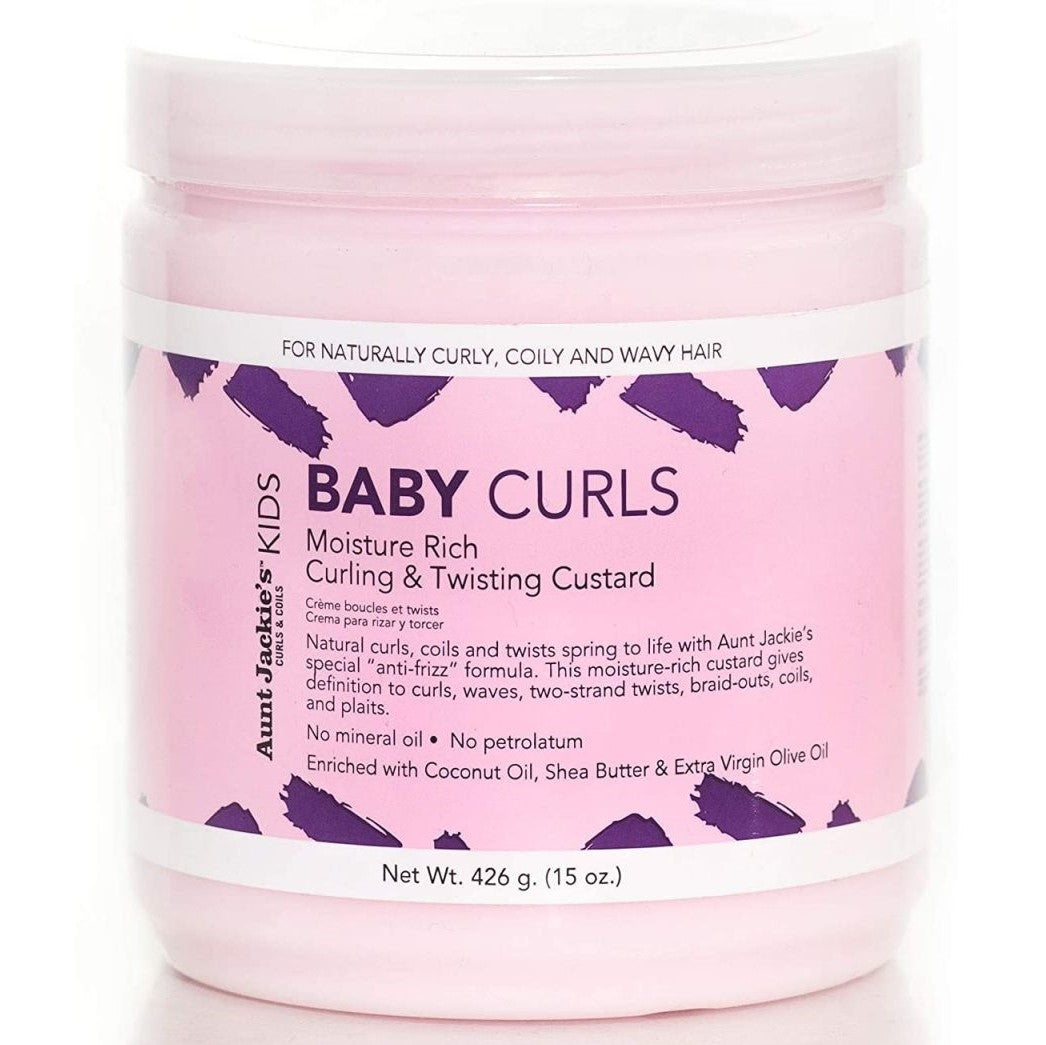 Tante Jackie's Curls & Coils Jenter Baby Girl Curls Curling & Twisting Custard 426gr 