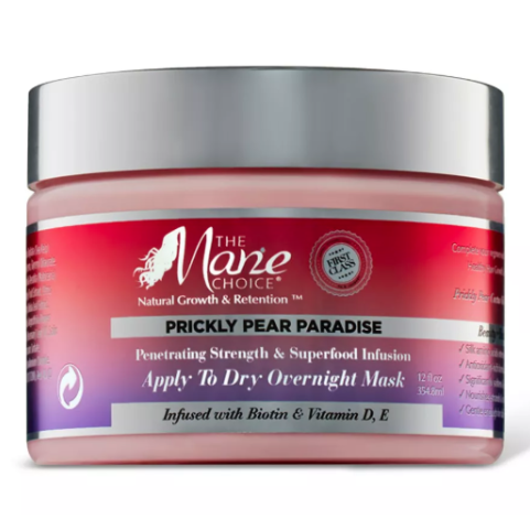 The Mane Choice Prickly Pear Paradise Påfør på tørr overnattmaske 12 oz 