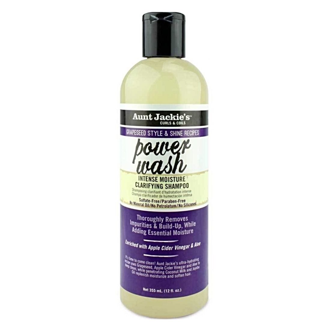 Tante Jackie's Grapeseed Power Wash Intens Moisture Clarifying Shampoo 355ml / 12oz 
