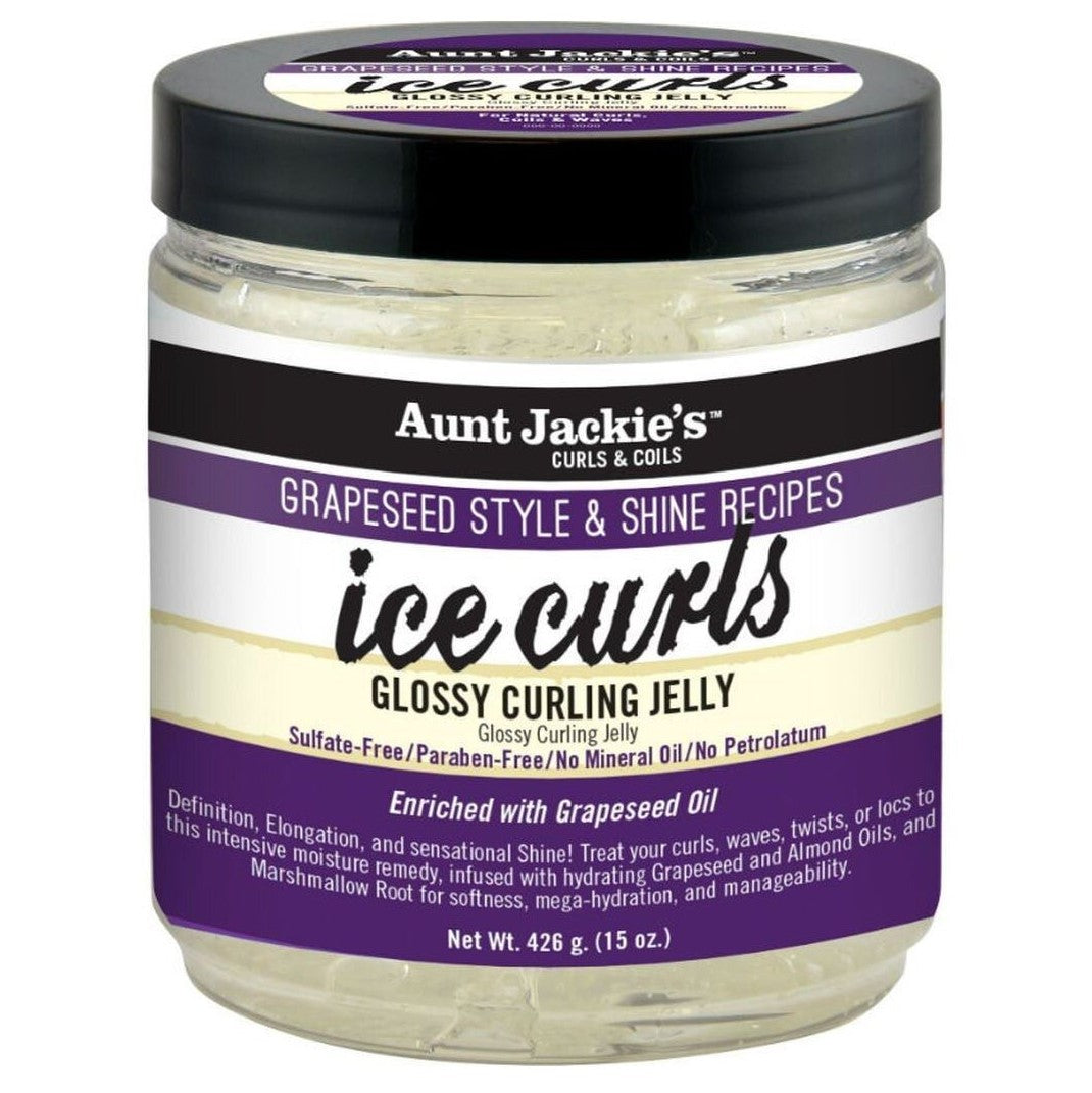 Tante Jackie's Grapeseed Ice Curls Glossy Curling Jelly 426g / 15oz 