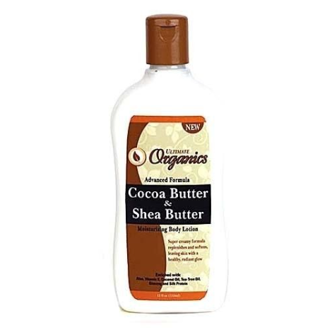 Ultimate Organic Cocoa &amp; Shea Butter Body Lotion 355 ml