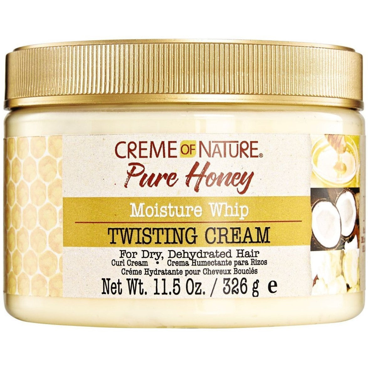 Creme of Nature Pure Honey Twist & Hold Defining Custard 11,5 oz 