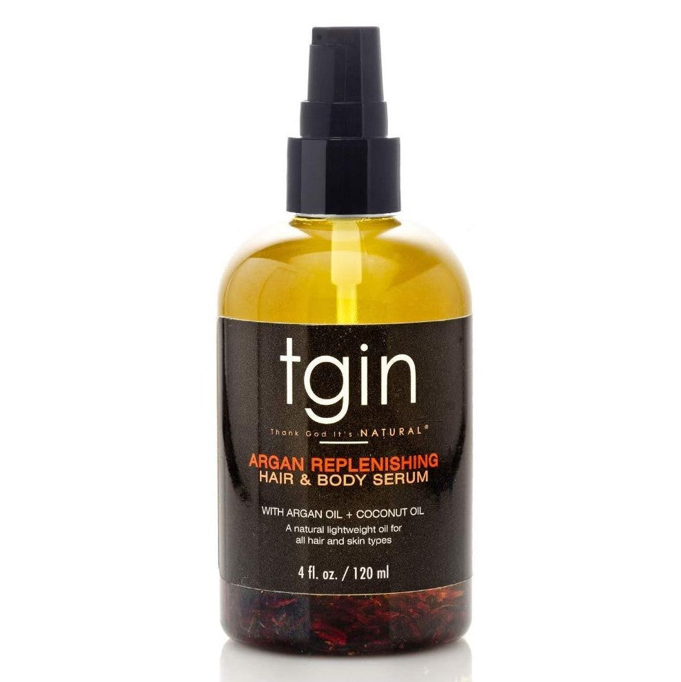 Tgin Argan Replenishing Hair & Body Serum 4oz/120ml 